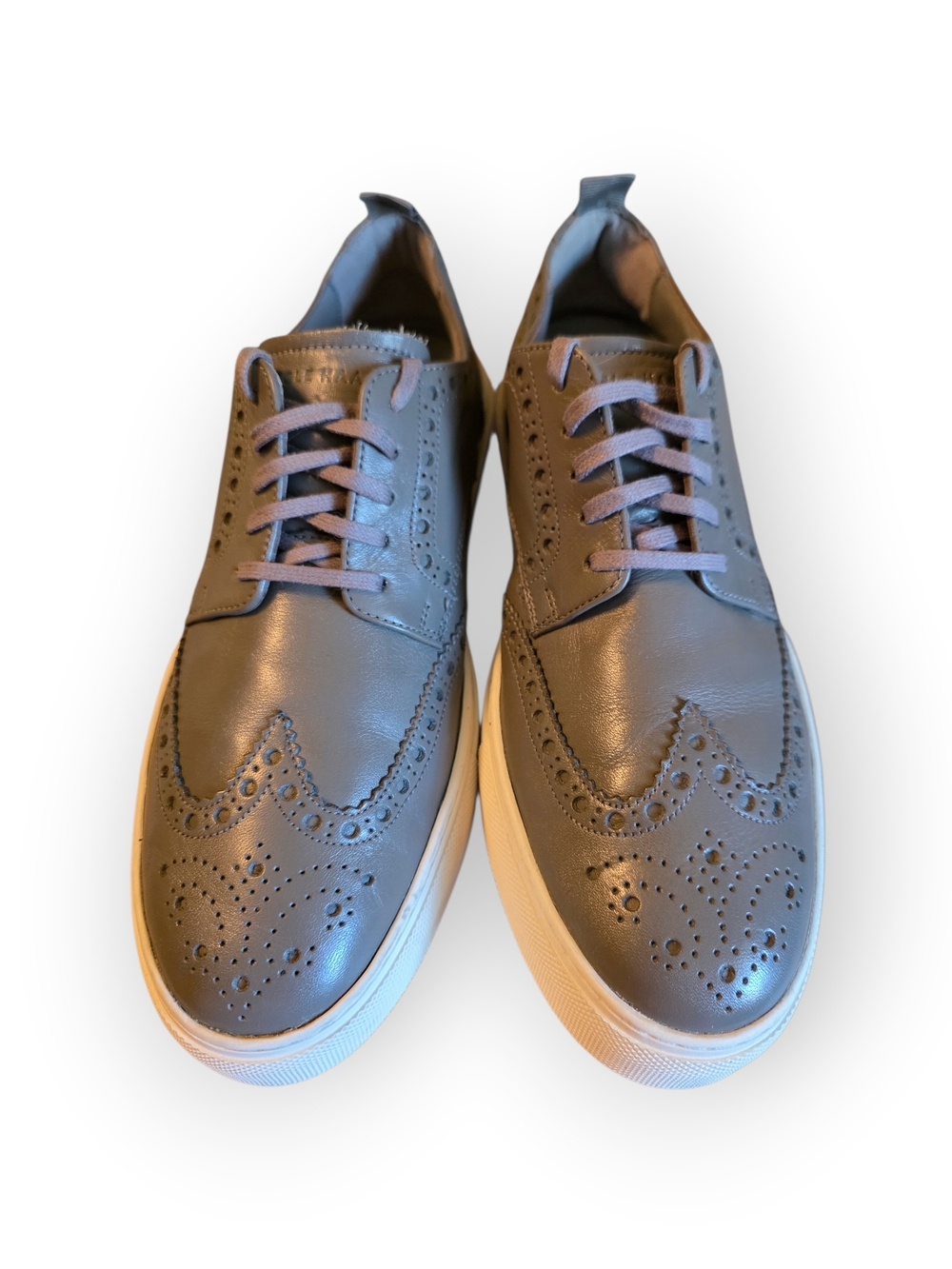 Cole Haan Gray Wingtip Oxford Sneakers Size 8 Men